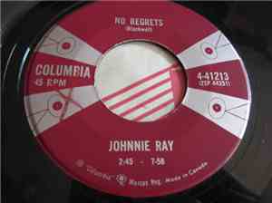Johnnie Ray - No Regrets / Up Until Now