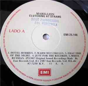 Marillion - Clutching At Straws