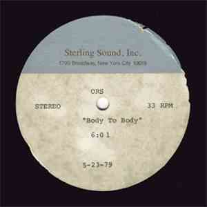 ORS - Body To Body Boogie