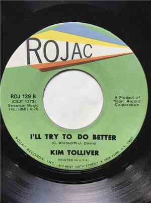 Kim Tolliver - I'll Try To Do Better/Let Them Talk