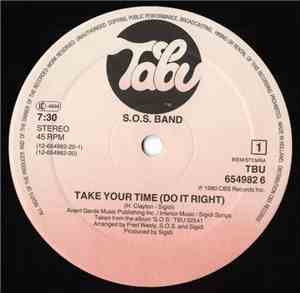The S.O.S. Band - Take Your Time