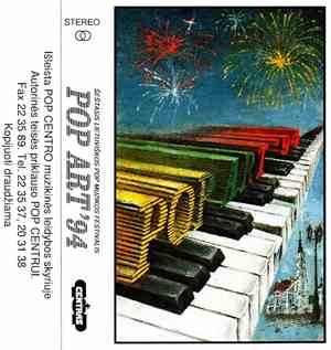Various - Pop Art '94. Šeštasis Lietuviškos Pop Muzikos Festivalis