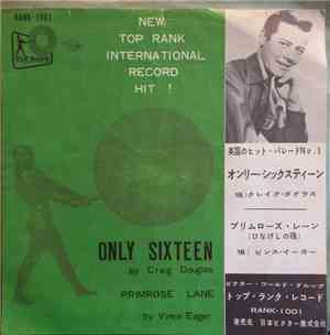 Craig Douglas , Vince Eager - Only Sixteen / Primrose Lane