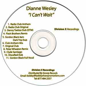 Dianne Wesley - I Can't Wait