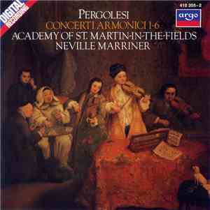 Pergolesi, Academy Of St. Martin-in-the-Fields, Neville Marriner - Concerti ...