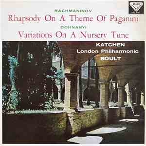 Rachmaninov / Dohnanyi, Katchen, London Philharmonic, Boult - Rhapsody On A ...