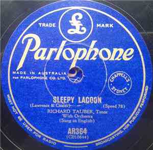 Richard Tauber - Sleepy Lagoon / All The Things You Are
