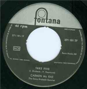 Carmen McRae With The Dave Brubeck Quartet - Take Five