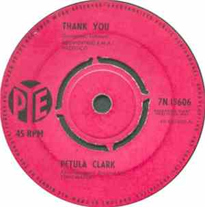 Petula Clark - Thank You / Crying Through A Sleepless Night