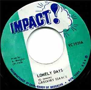 Gregory Isaacs - Lonely Days