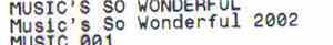 Jase - Music's So Wonderful 2002