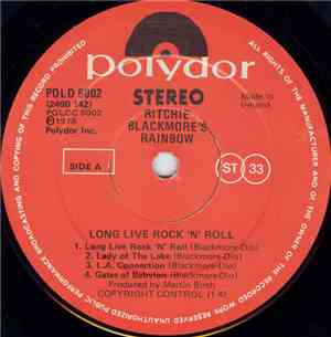 Rainbow - Long Live Rock 'N' Roll