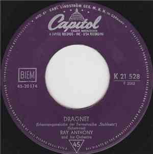 Ray Anthony And His Orchestra - Dragnet / Dancing In The Dark