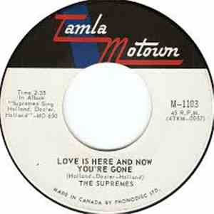 The Supremes - Love Is Here And Now You're Gone