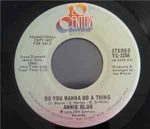 Annie Blue - Do You Wanna Do A Thing (promo, mono)
