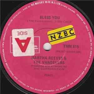Martha Reeves & The Vandellas - Bless You / Hope I Don't Get My Heart Broke