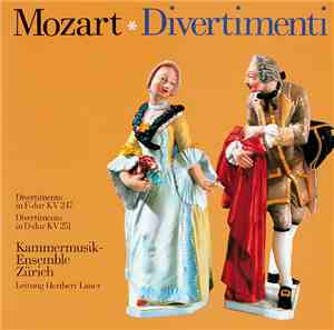 Mozart, Kammermusik-Ensemble Zürich Leitung Heribert Lauer - Divertimenti