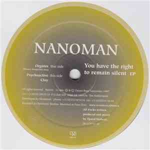 Nanoman - You Have The Right To Remain Silent EP