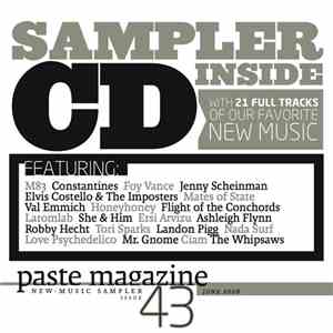 Various - Paste Magazine New - Music Sampler June 2008 Issue 43