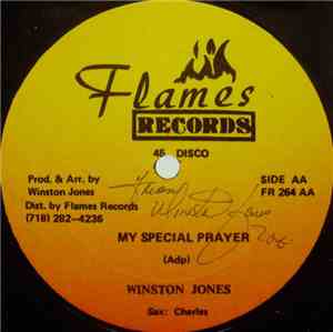 Winston Jones  - My Special Prayer / Keep Me Hanging On