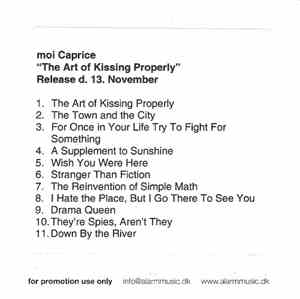 moi Caprice - The Art Of Kissing Properly