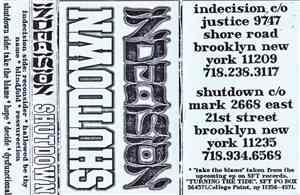 Indecision / Shutdown - Sea Shepherd Jamz 1996 / GO Jamz 1996