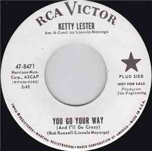 Ketty Lester - You Go Your Way / Variations on a Theme by 
