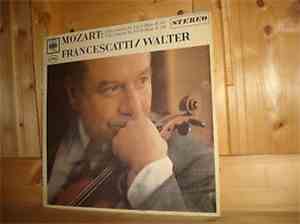 Mozart - Zino Francescatti - Bruno Walter - Violin Concerto No.3 In G Major ...