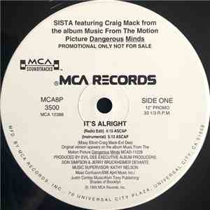 Sista Featuring Craig Mack - It's Alright