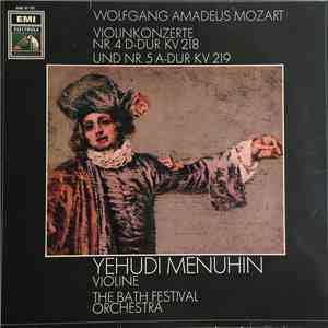 Wolfgang Amadeus Mozart, Yehudi Menuhin, The Bath Festival Orchestra - Viol ...