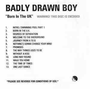 Badly Drawn Boy - Born In The U.K.