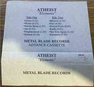 Atheist - Elements