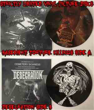 Desecration, Basement Torture Killings - Cemetery Sickness / Suffocation Sp ...