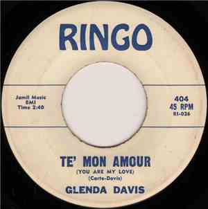 Glenda Davis - Te' Mon Amour (You Are My Love) / I'll Meet You In My Dreams