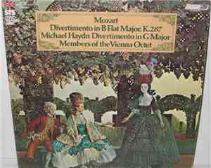 Mozart, Michael Haydn, Members Of The Vienna Octet - Divertimento In B Flat ...