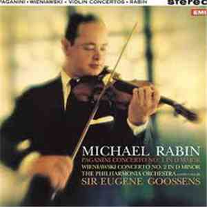 Rabin, Sir Eugene Goossens, The Philharmonia Orchestra, Paganini, Wieniawsk ...