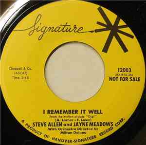 Steve Allen And Jayne Meadows - I Remember It Well