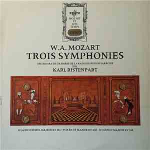 W.A. Mozart, Karl Ristenpart, Orchestre De Chambre De La Radiodiffusion Sar ...
