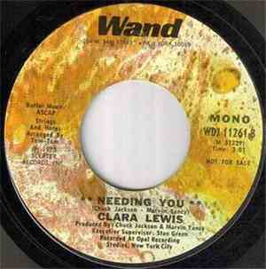 Clara Lewis - Needing You