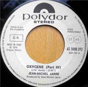 Jean-Michel Jarre / Barry White - Oxygène (Part IV) / It's Ecstasy When You ...