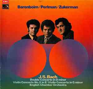 J.S. Bach - Barenboim / Perlman / Zukerman, English Chamber Orchestra - Dou ...