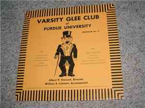 Purdue University Band - Varsity Glee Club No. 8