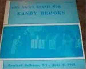 Randy Brooks And His Orchestra - One Night Stand With Randy Brooks - Rosela ...