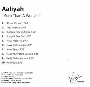 Aaliyah - More Than A Woman