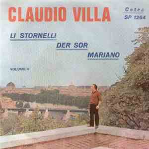 Claudio Villa - Li Stornelli Der Sor Mariano Volume II°