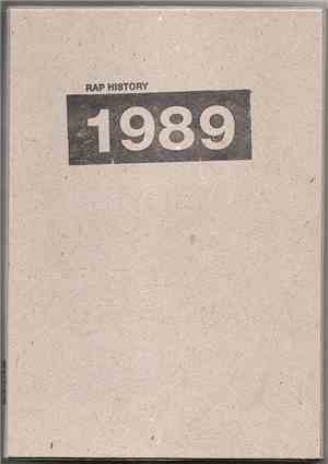 DJ Crash - Rap History 1989