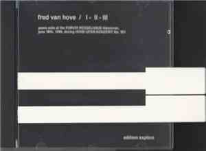 Fred van Hove - I-II-III