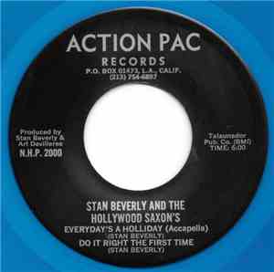 Stan Beverly And The Hollywood Saxons - Everyday's A Holliday