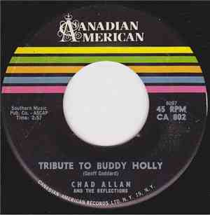 Chad Allan And The Reflections - Tribute To Buddy Holly / Back And Forth