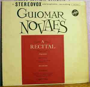 Guiomar Novaes, Beethoven / Schuman - A Recital Guiomar Novaes, Beethoven / Schuman - A Recital